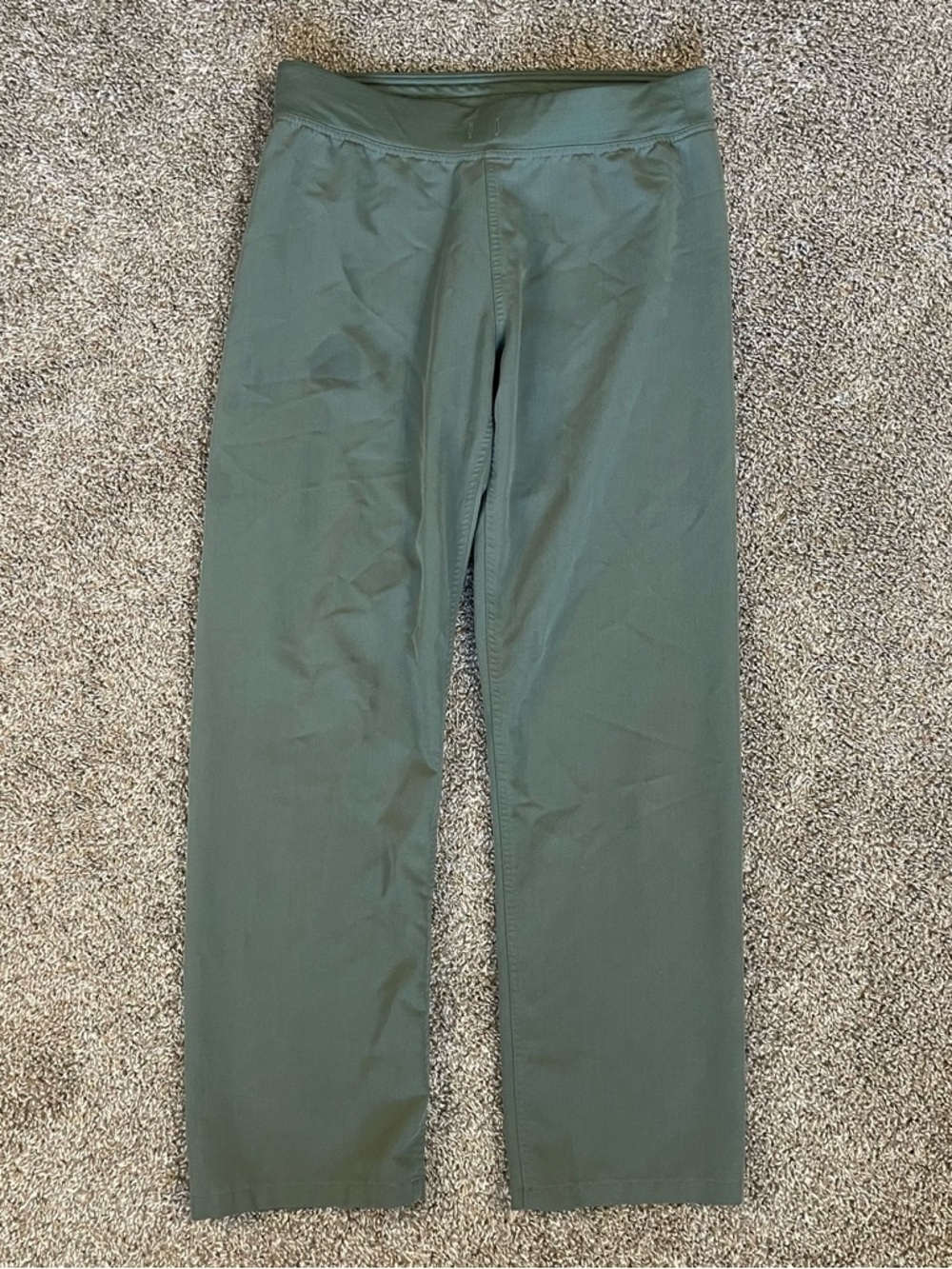 Figs Livingston Scrub Pants Straight Leg Moss Green Women’s Size Medium Hospital